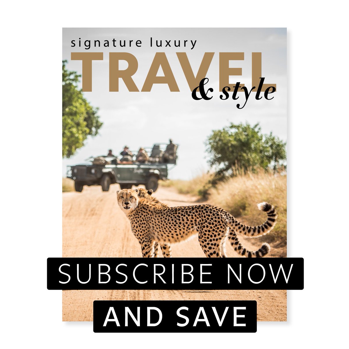 The #WildlifeIssue of Signature Luxury Travel &amp; Style is out now! Subscribe and save up to 50%! 
#https://subscribe.signatureluxurytravel.com.au/