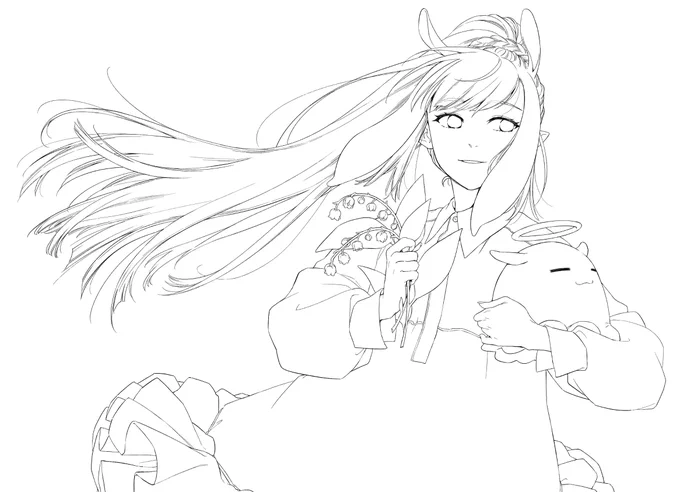 ina wearing 2020 valentino 🐙 (wip) 