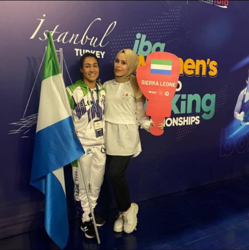 morrisjr88's tweet photo. #SierraLeone’s only boxer at the @IBA_Boxing Women’s #WorldBoxingChampionship #SaraHagnighatJoo will fight against #EstefaniAlmanzardeLeon of the #DominicanRepublic today
in Women’s #Bantamweight 52-54kg fight.The #ZoneII gold medallist will fight from the red corner at 11:00 AM https://t.co/SpR03oCbtm