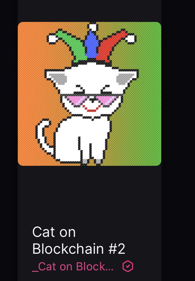 Având in vedere scăderile  pieței  o sa fac un giveway .
Ofer acest nft cat#2 
Extragerea o sa aibă loc in 72 de ore.

1⃣ Like. RT and tag 3 friends
2⃣ Follow <a href="/gioroceanu/">Crypto Money Trip</a>

#NFTCollection #NFTGiveaway #NFTfamily #nft #ADA #CardanoNFT