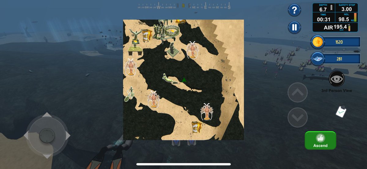 Virtualdivers's tweet photo. Have you found all the lobsters ? 🦞

#virtualreality #virtualdivers #scubadiving #scubadivingaddicts #mobilegames #underwaterworld #virtualdiversinternational https://t.co/vyIIYCXeUZ