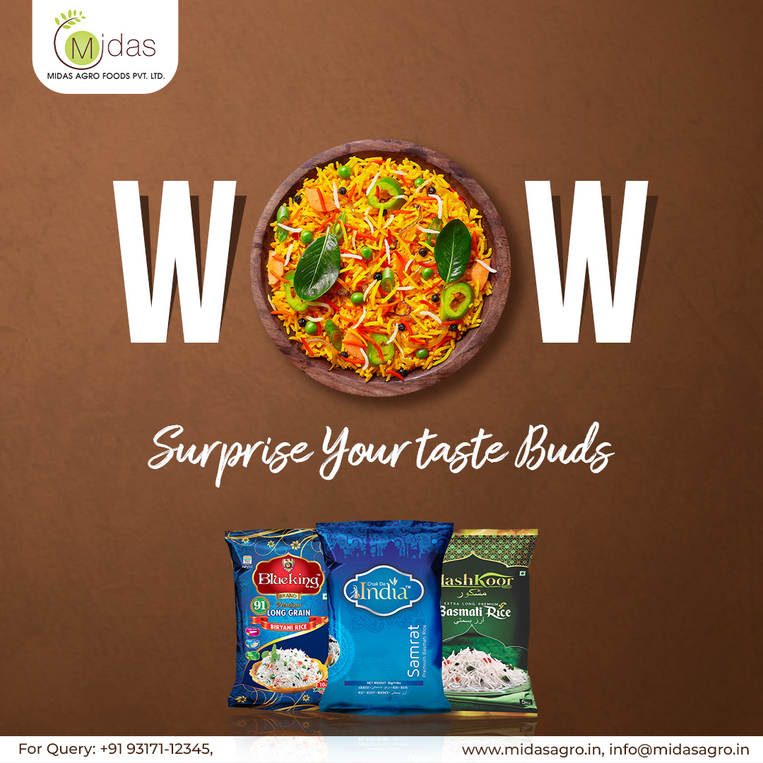 midasagrofoods's tweet photo. #Midas_Basmati_Rice
Every grain is filled with the goodness of nature.
.
.
.
#MidasAgroFoods #Midas #Biryani #Recipe #RecipeOfTheDay #Healthy #RichInFlavour #BasmatiRice #Flavour #LongGrain #PremiumBasmatiRice #biryanilovers
https://t.co/6AhXX1IeHw https://t.co/4tet44D4r0