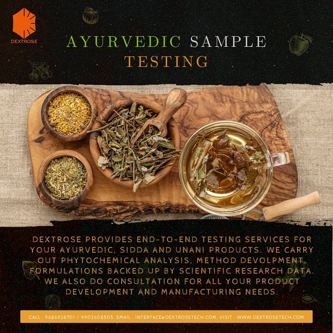 Aravind39758402's tweet image. Dextrose Technologies Pvt. Ltd.
We provide Phytochemical, Tlc Hplc, Gc, Meabolite Sample Analysis for Herbal Metabolites 

#dextrosetechnologies #fooodtesting #BacterialDiseases #biotechnology_science #testing #ayurvedic #ayurvedictesting