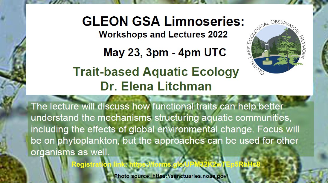 TobiasKAndersen's tweet photo. Very much looking forward to @GLEONetwork Student Association's next #Limnoseries with @ElenaLitchman https://t.co/4xWZisHFIc