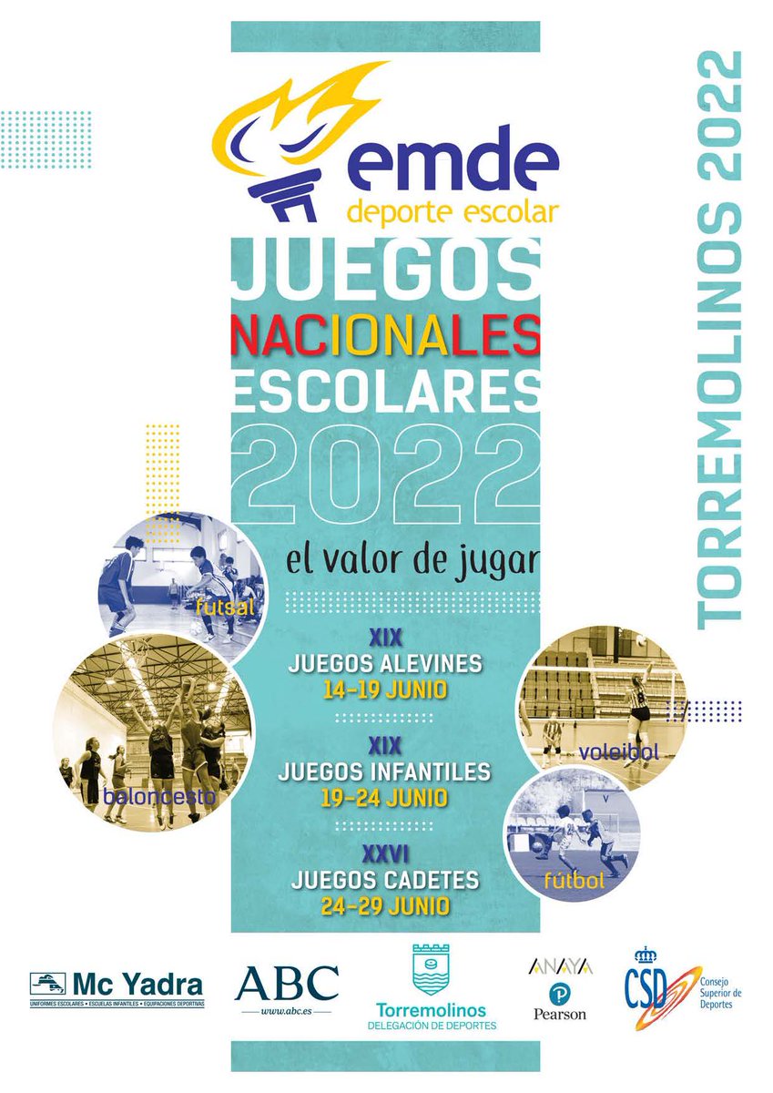 Juegos EMDE (@juegosemde) on Twitter photo Los #JuegosEMDE22 ya están aquí y se harán realidad en <a href="/DeportesTorremo/">Deportes Torremolinos</a>. Desde aquí avanzaremos aspectos de interés para los participantes. <a href="/mcyadra/">Mc Yadra</a> <a href="/Anaya_Multimed/">Anaya Multimedia</a> <a href="/abc_blogs/">Los blogs de ABC</a> Los #JuegosEMDE22 ya están aquí y se harán realidad en <a href="/DeportesTorremo/">Deportes Torremolinos</a>. Desde aquí avanzaremos aspectos de interés para los participantes. <a href="/mcyadra/">Mc Yadra</a> <a href="/Anaya_Multimed/">Anaya Multimedia</a> <a href="/abc_blogs/">Los blogs de ABC</a>