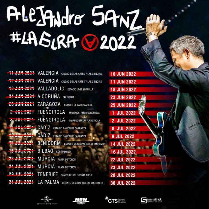 Tengo dos entradas para el concierto de <a href="/AlejandroSanz/">Alejandro Sanz</a> en #Zaragoza, el 25 de junio. Con tanto aplazamiento, no voy a poder asistir. ¿Alguien interesado? 

#AlejandroSanz #Concierto #LaRomareda #Entradas