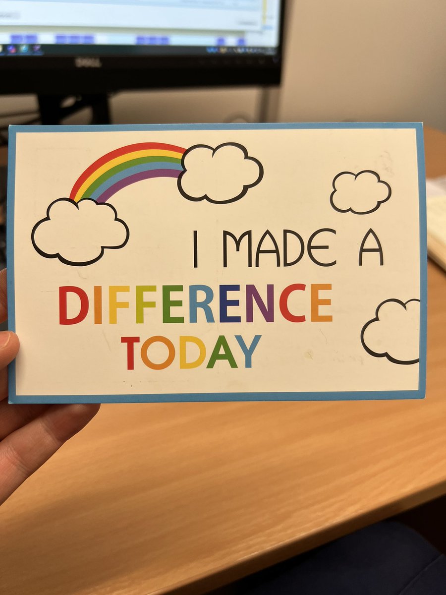 Great staff initiative by MAU BHH to provide feedback to staff to acknowledge the difference they make to patient care. @uhbtrust @MargaretGarbet6 @davinaDCN