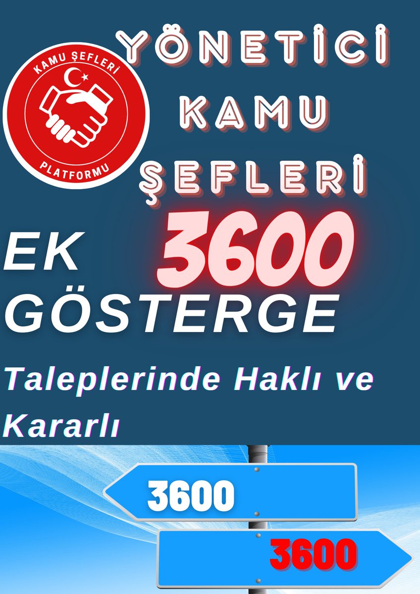 KamuSefleri's tweet photo. #KAMUŞEFLERİ için başka bir çıkış yolu yok, en az 3600 Ek Gösterge Haklı  Talebimizi lütfen karşılayın. @tcbestepe @RTErdogan @vedatbilgn @drsoysal https://t.co/I7utGawnek