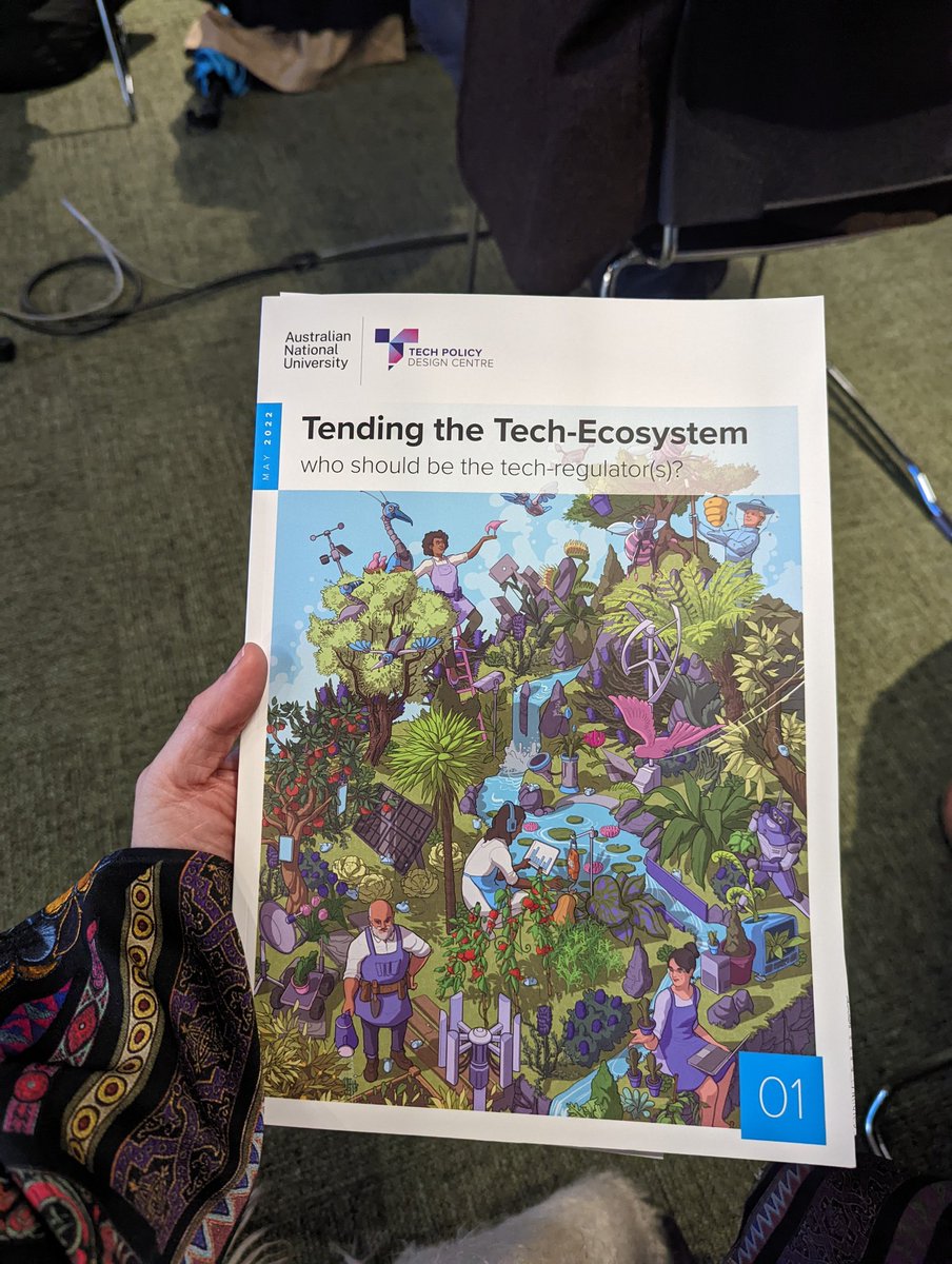 Woohoo for a moment together to celebrate new work from the <a href="/TPDesignCentre/">TechPolicyDesignCentre</a> ... And a bit of story telling from <a href="/Sara_Lisabeth/">Sarah O'Connor</a> ... A good cybernetics systems story l!!
