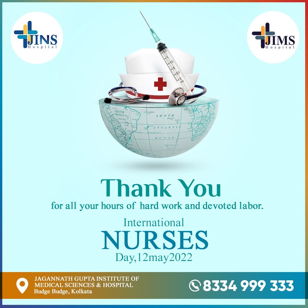 JimshOfficial's tweet photo. Happy International Nurses Day .. 
A Voice to Lead – Invest in Nursing and Respect Rights to Secure Global Health,
➖➖➖➖➖➖➖➖➖➖➖➖
JAGANNATH GUPTA INSTITUTE OF
MEDICAL SCIENCES &amp; HOSPITAL
KP Mondal Road, Buita, Budge Budge, Kolkata 700137
24x7 Help Line 📞 8334 999 333 https://t.co/q9MhuLcR0s
