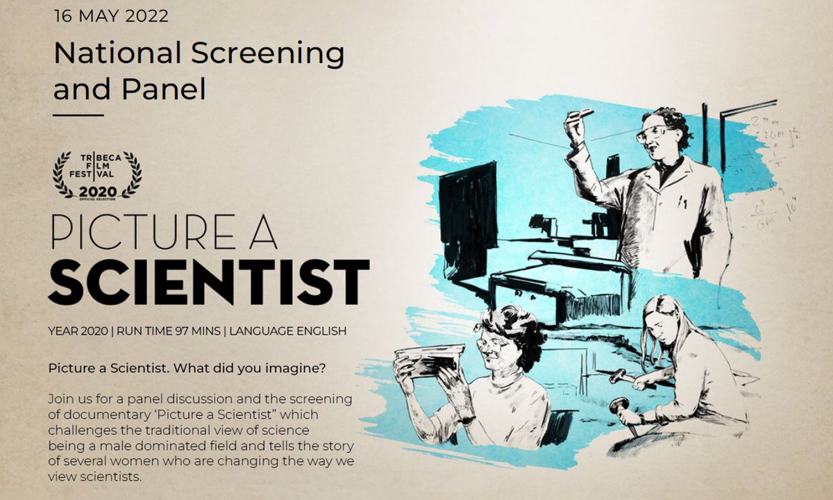 SydneyNano's tweet photo. [Mon 16 May | 5pm-8:30pm] Don't miss the screening of "Picture a Scientist" followed by a panel discussion on women in science led by Hala Zreiqat from @Eng_IT_Sydney next Monday evening! 

Sign up here: https://t.co/a72D7BDDGI

#womeninscience #stem #science #WomenInSTEM https://t.co/tYV86jbnyQ