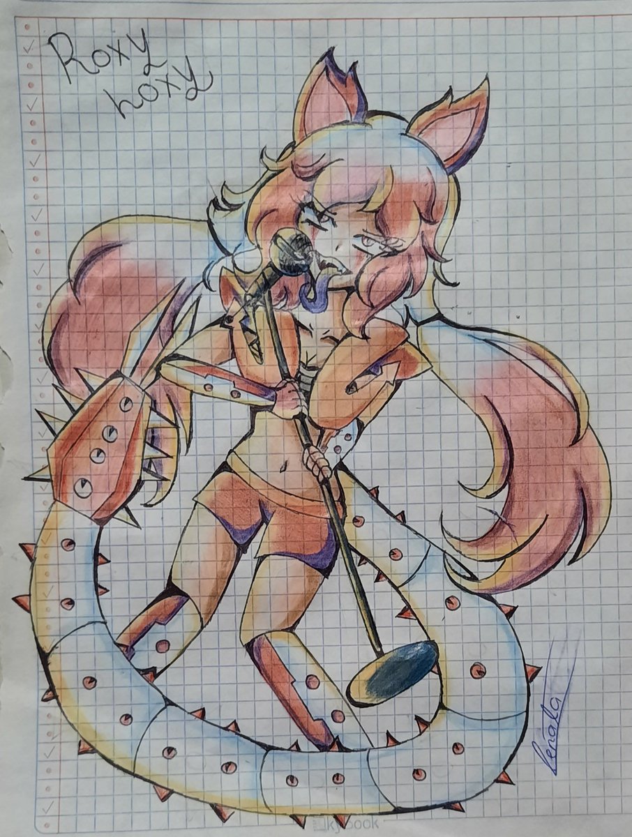 DekuLoxy's tweet photo. Roxy Loxy 
Hecha de puro colores chafas :v
#RoxyLoxy #Pyroillusion #fanart https://t.co/eyL1WQ1YEU