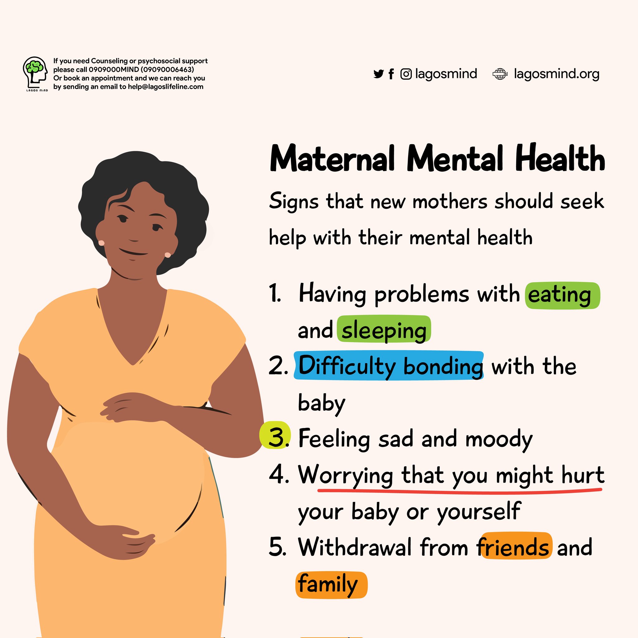 Lagos Mental Health على X: &ldquo;Today we recognize the importance of 