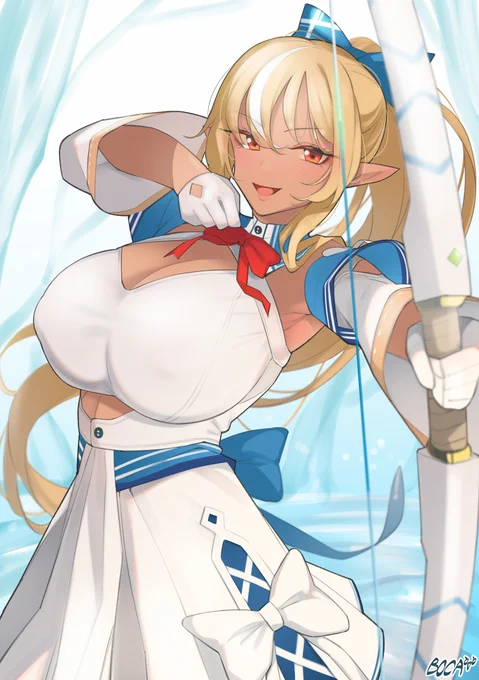 Shiranui Flare #不知火フレア #ホロライブ #hololive https://t.co/QsCH9YyRpx 