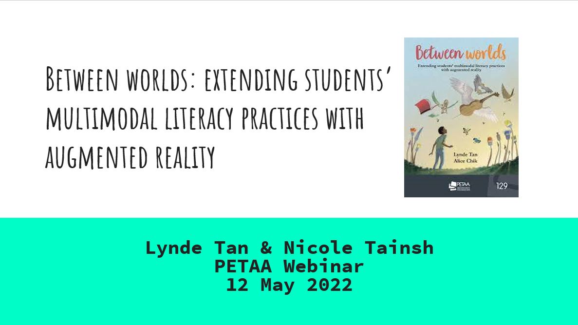 tan_lynde's tweet photo. The synergy between university researchers and teachers is what we need to further the use of #AR for #multimodal literacies. Thanks for joining me on this journey @nltainsh. https://t.co/SAFDEY0xs2