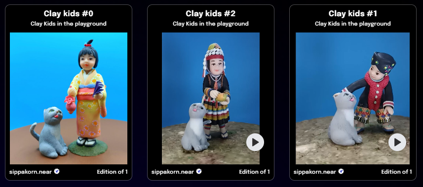 New Drop on <a href="/ParasHQ/">Paras 🟩🟧</a> 
A Girl in Yukata &amp; The hill tribe girls and Licking cat
น้อนๆเด็กดอยมาชวนพี่ๆชาวNFTร่วมติดดอยไปด้วยกันนะคะ
🐱⛰️🙀🗻😹👘
#paras #cryptoart #digitalart #tradingcards paras.id/token/x.paras.… 
paras.id/token/x.paras.…
paras.id/token/x.paras.…