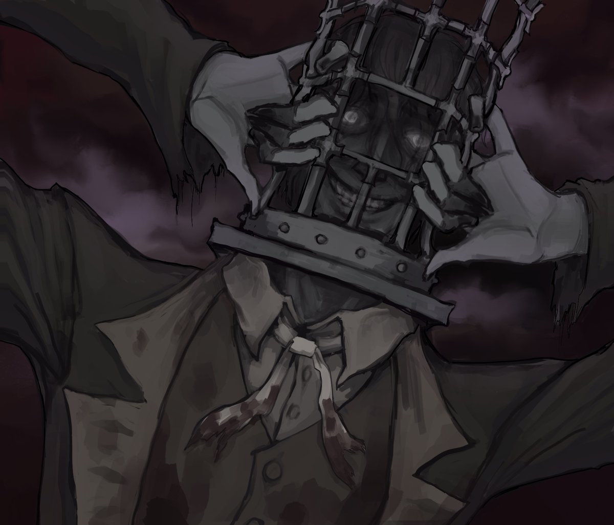 sonsontrava's tweet photo. 💉my Micolash fanart💉
.
.
#Bloodborne #Micolash #MicolashHostOfTheNightmare #Mensis #NightmareOfMensis #MensisNightmare #FromSoftware #Soulsborne https://t.co/hmj26FQeXC