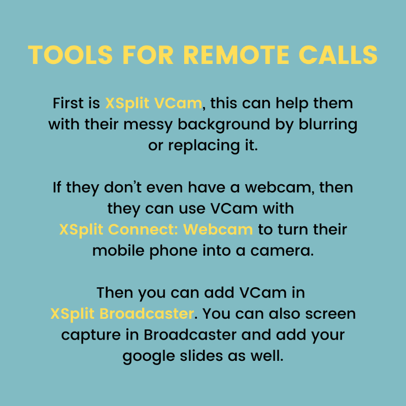 xsplit's tweet photo. More people are diving into creating their own podcasts and online talk shows. Here are some tips to make your talk show stand out from the rest.