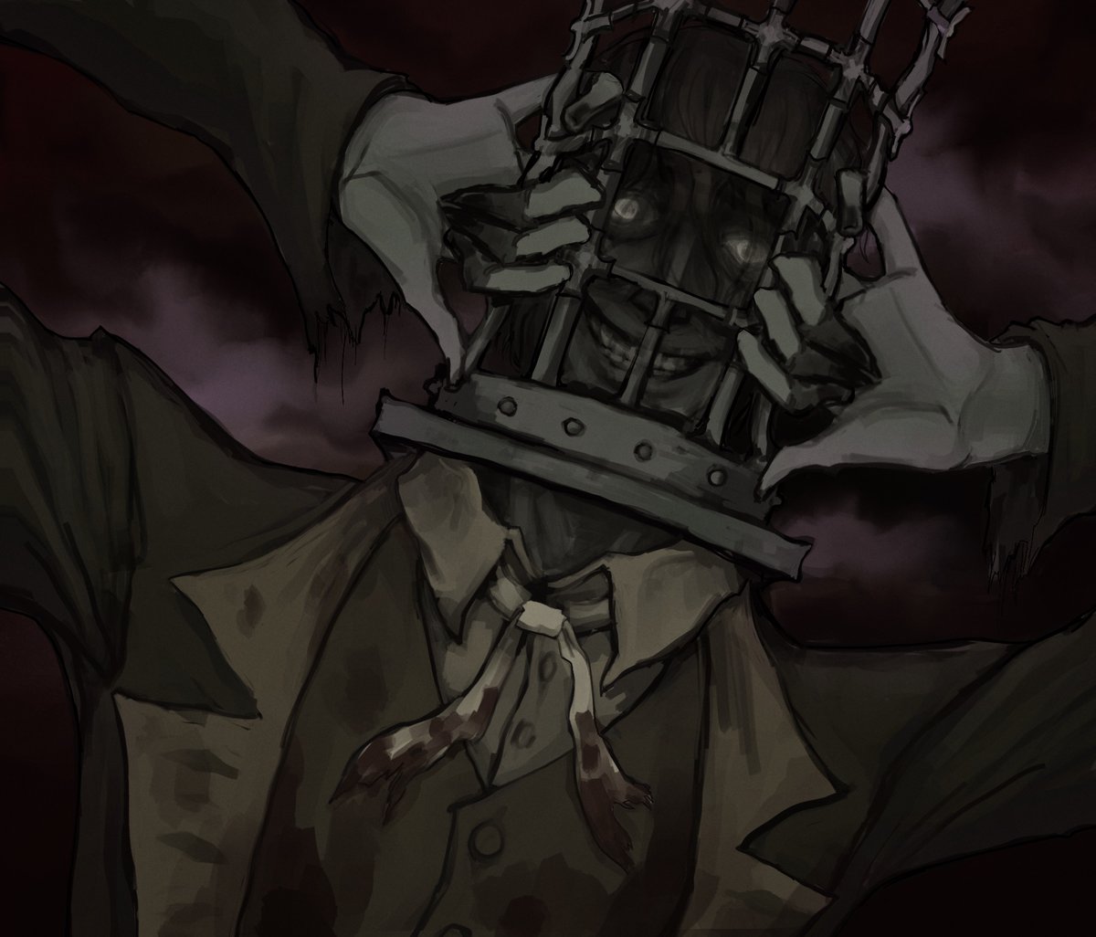 sonsontrava's tweet photo. 💉my Micolash fanart💉
.
.
#Bloodborne #Micolash #MicolashHostOfTheNightmare #Mensis #NightmareOfMensis #MensisNightmare #FromSoftware #Soulsborne https://t.co/hmj26FQeXC