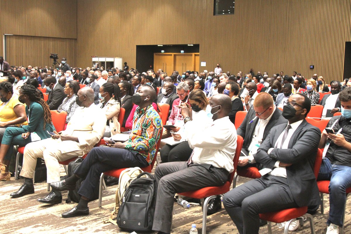 REBRwanda's tweet photo. Happening now: At #KigaliConventionCenter, Hon. Minister of Education, @Dr_Uwamariya is officially opening the International Conference and Exhibition on ICT for Education with the theme of “A new purpose for Education”. @mbanelson @Rwanda_Edu https://t.co/E8VEAnQx1C