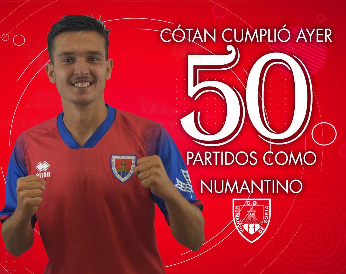 cdnumancia's tweet photo. ¡Felicidades @cotan95! #VamosNumancia #SiempreNumancia ❤💙 https://t.co/oxe86cPkkz