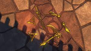 Lost16217153's tweet photo. @TommyAndreasen @YouTube @TommyAndreasen why do the Golden Weapons from the sets look nothing like from the show? https://t.co/OTrxDjsbLj