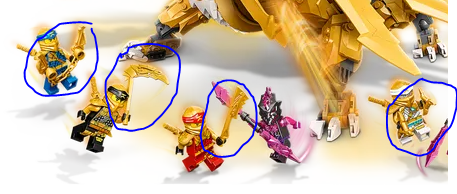Lost16217153's tweet photo. @TommyAndreasen @YouTube @TommyAndreasen why do the Golden Weapons from the sets look nothing like from the show? https://t.co/OTrxDjsbLj