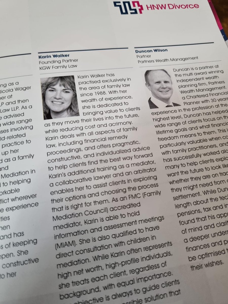 KarinKGW's tweet photo. Pleased to be on the panel at the @hnwdivorce conference on Tuesday. Hugely informative and thought provoking #familylaw #nofaultdivorce #uncoupling #theCertaintyProject #thefuture https://t.co/vOsw2NDQQH