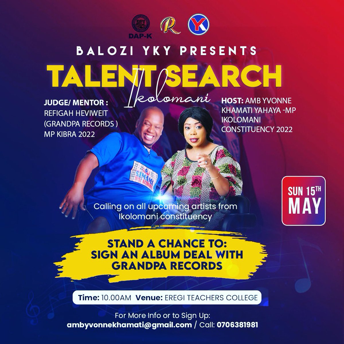 YvonneKhamati's tweet photo. Welcome all! Ikolomani has talent! I believe in you https://t.co/Q0quE0UqMY