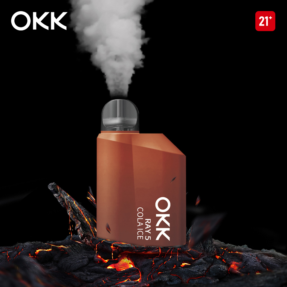 OkkVapes's tweet photo. Ray 5 Disposable Pod.
The use of vertical dual coil can fully atomize the e-liquid, the smoke volume is large and powerful, rich and smooth.
————
[For adult smokers and vapers only]

#okk #okkvapes #okklife #vape #vaping #vaper #vapelife #vapeon #vapefam #ray https://t.co/FeWVsTCuL3
