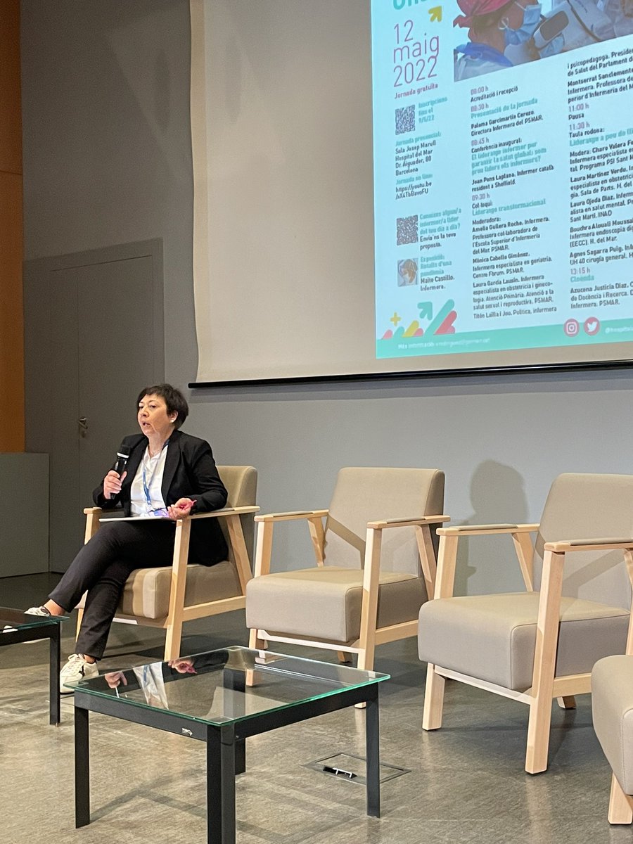 Hospital del Mar (@hospitaldelmar) on Twitter photo La directora infermera <a href="/Pgarcimartin/">Paloma Garcimartin</a> arrenca aquesta jornada donant les gràcies a tot l’equip. Sala plena i molta gent a l’streaming! #IND2022 #InfermeraMAR La directora infermera <a href="/Pgarcimartin/">Paloma Garcimartin</a> arrenca aquesta jornada donant les gràcies a tot l’equip. Sala plena i molta gent a l’streaming! #IND2022 #InfermeraMAR