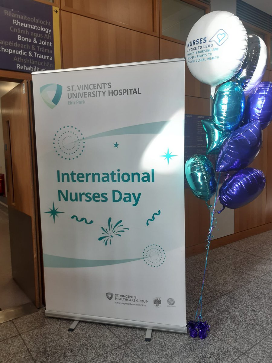 MicheleTait1's tweet photo. Our amazing Director of Nursing Ann Flynn &amp; her entire senior nursing team welcoming staff to work this morning in SVUH on #InternationalNursesDay2022 thank you to all of our nursing team for everything you do every day 👏👏@NursingSvuh @IEHospitalGroup @svuh https://t.co/r7X99vLq0y