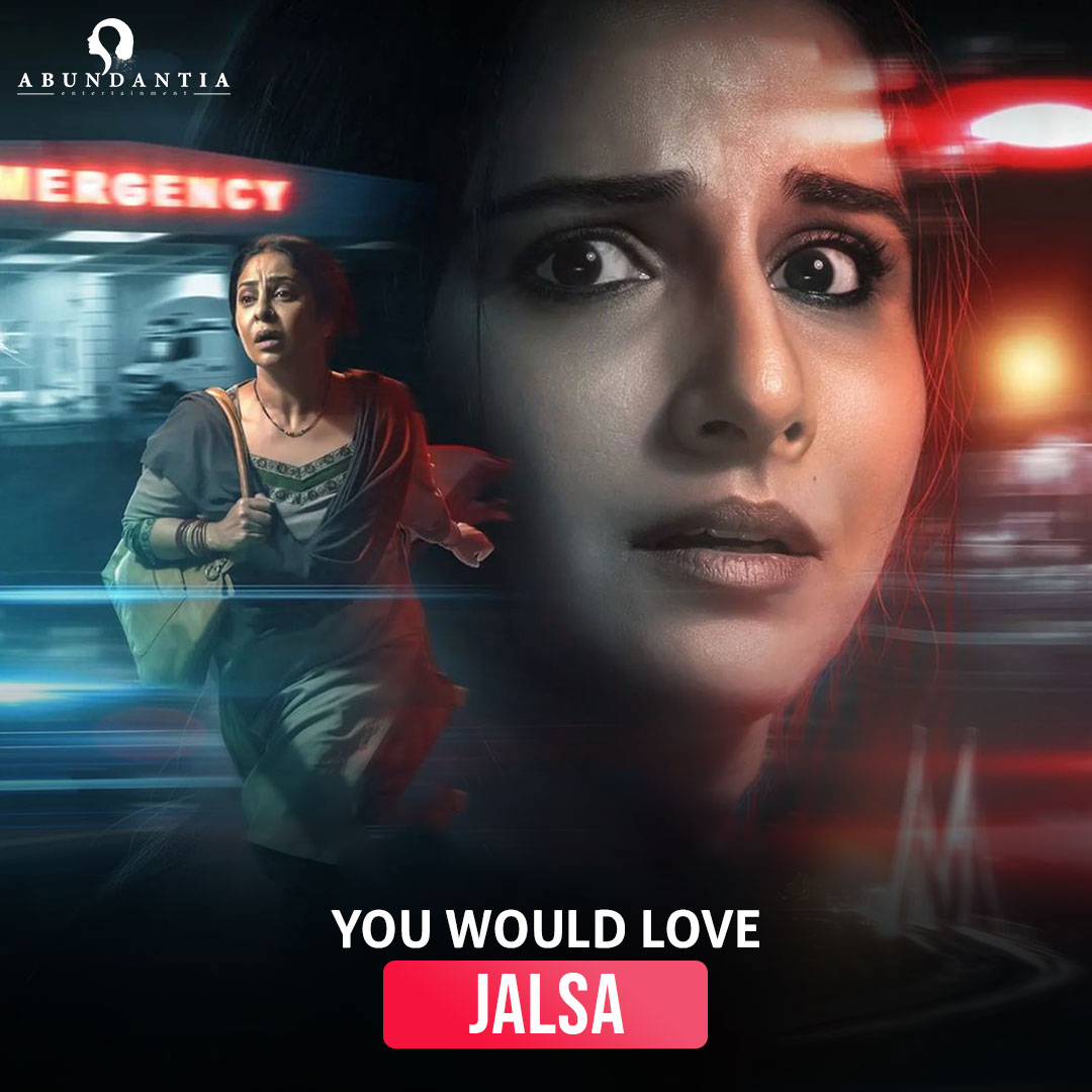 Abundantia_Ent's tweet photo. Nothing could be more gripping like Breathe: Into The Shadows. And, if you liked it, we know your next pick now!
Watch #JalsaOnPrime as it's ready to give you all the chills that you need ๐ฅถ
@juniorbachchan @TheAmitSadh @vidya_balan @ShefaliShah_ https://t.co/AytlO6z2Hx