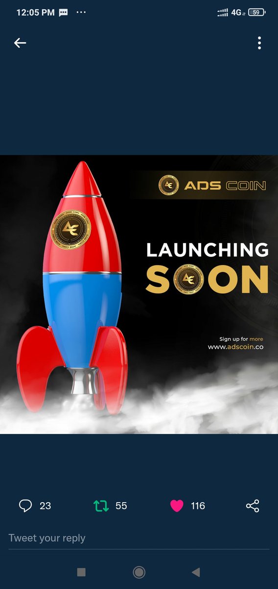 @adscoinofficial Get set go
Ready to get money making flight
Website: adscoin.co
Social Channels 
instagram.com/ads_coin/
x.com/adscoinofficial
facebook.com/adscoinofficial
#token #tokensale #ico  #cryptocurrency #fundraising pic.x.com/lV8I9N4iLq