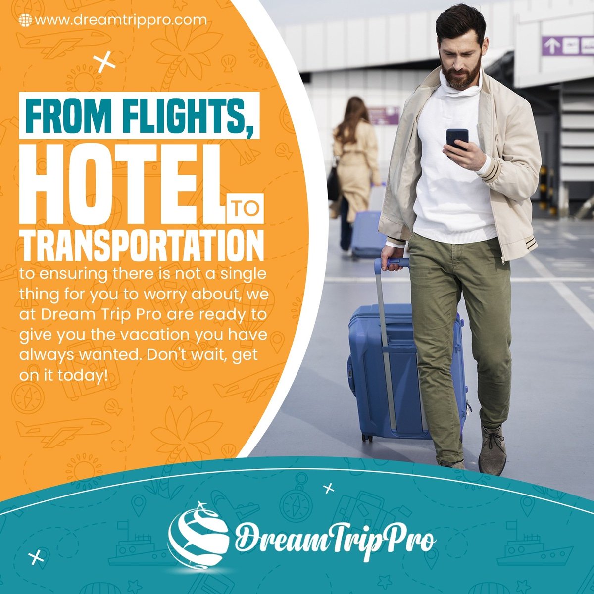 DreamTripPro1's tweet photo. From flights, hotel to transportation to ensuring there is not a single thing for you to worry about, we at Dream Trip Pro are ready to give you the vacation you have always wanted. Don't wait, get on it today!

https://t.co/3Cqr7WfXfv

#dreamtrippro #travelpackages #bestprices https://t.co/czNxfSN7O9