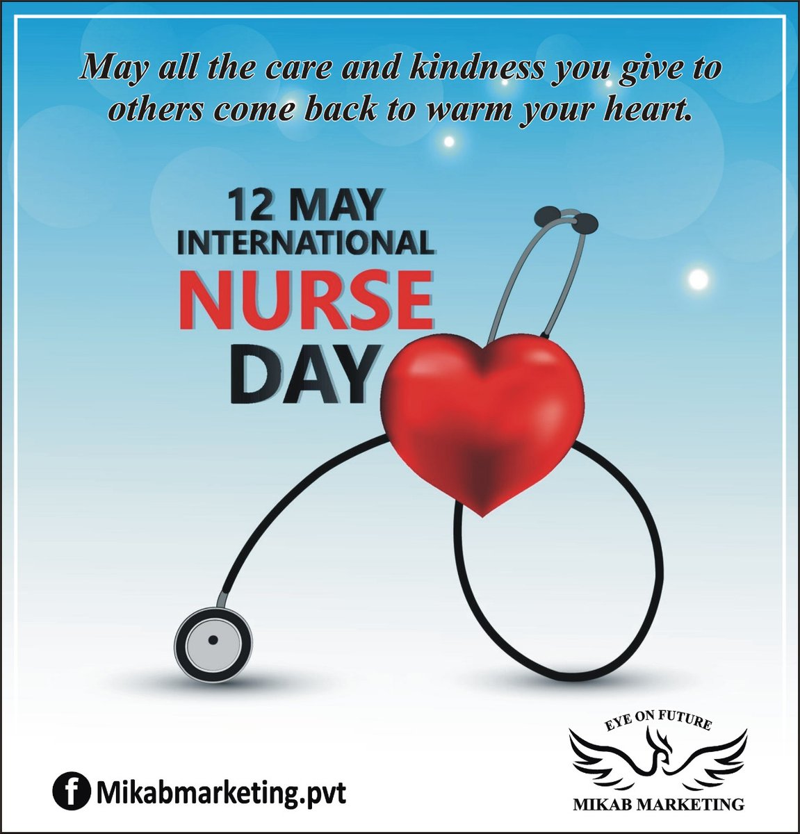 MikabMarketing's tweet photo. Thank you for your service to humanity, Mikab Marketing salutes all "Nurses" on this special day.
#NursesWeek #NursesDay #realestatemarket https://t.co/OymZ81SNXi