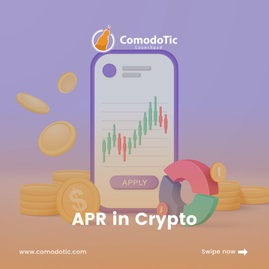 Comodotic's tweet photo. Annual Percentage Rate in Crypto. 💸💸
.
.
.
#comodotic #launchpad #investment #crypto #coin #blockchain #technology #cryptocurrency #crypto #interest #apr #calculated https://t.co/X5KbZX4kCd