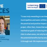 #MadeWithInterreg @BsrNoah helped protect the #BalticSea from wastewater spillages during floods in urban areas. The project developed a smart drainage system to make the existing water facilities resilient to the impacts of flooding. 

▶️https://t.co/UHY5GEapMc 