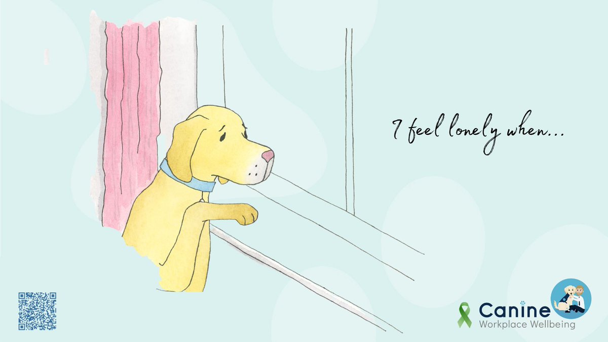 #MentalHealthAwarenessWeek Loneliness affects those with busy lives, high flying jobs and buzzing social circles. Our workplace wellbeing sessions have a hugely positive impact on mental health and wellbeing at work. #IveBeenThere #canineworkplacewellbeing #mentalhealthatwork