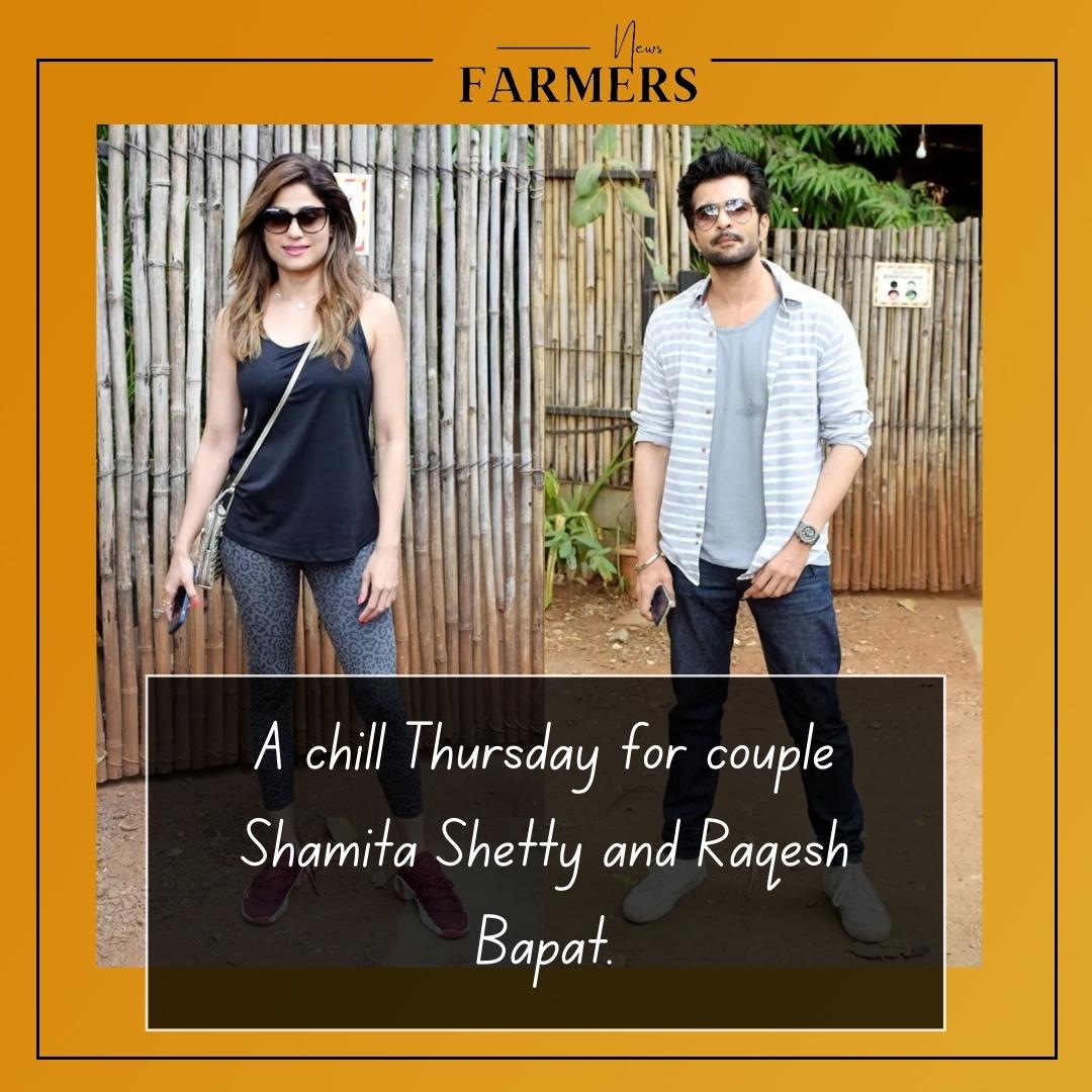 Shamita keeps its casual for a day out with BF Raqesh.

#ShamitaShetty #shamitatribe #shamitashettyfanclub #shamitashettyhot #shamitashetty_official #shamitastribe #RaqeshBapat #raqeshbapat #raqeshshamita #raqeshamita #ShaRa #sharafamily #biggboss #celebupdates #newsfarmers