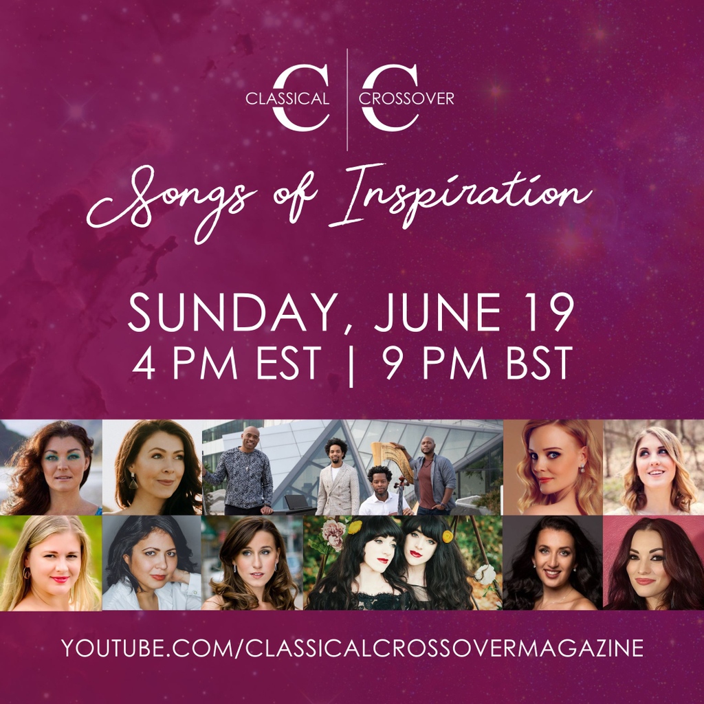 'Songs of Inspiration' returns this June 🎶 subscribe to stream: youtube.com/ClassicalCross… 🎟️

@AnnaHawkinsNZ @EllenAngharad <a href="/SonsOfSerendip/">Sons of Serendip</a>  @asingingwife @nadiaeide @classicaltwins <a href="/LaurenDariana/">Lauren Jelencovich</a> <a href="/Chess_Taylor/">Chess Taylor</a> @dianabellinioficial @NataljaSticco #classicalcrossover