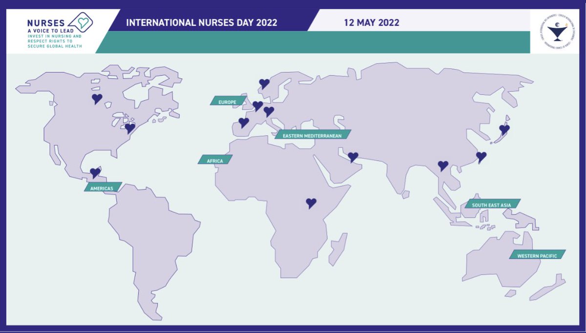 jlc31589's tweet photo. Happy International Nurses Day to all my Nursing &amp; Healthcare colleagues #IND2022 #VoiceToLead 🏥 https://t.co/Uw2F7Kj3IW