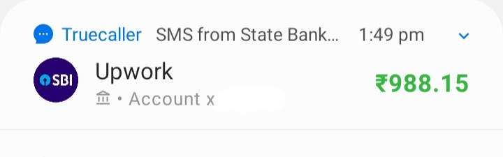 itisdiksha's tweet photo. This was my first paycheck from Upwork❤. Can't express how happy I was after seeing this. 
✨Always manifesting money energy into life✨
.
.
#Money #firsttime #freelancework #dream_out #Manifesting #manifestation https://t.co/EKaDo6z9Qb