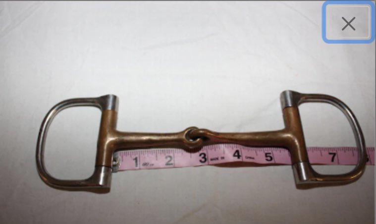 emmasattic98's tweet photo. Vintage Equestrian 5 1/2" Stainless Steel and Copper Plated D-Ring Snaffle Bit by EmmasAtticTreasures https://t.co/omRXuXdYCT via @Etsy #SnaffleBit #Horses #StainlessSteel #CopperPlated #Tack https://t.co/P2EAkSdstn