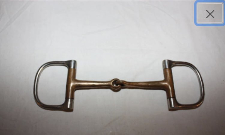 emmasattic98's tweet photo. Vintage Equestrian 5 1/2" Stainless Steel and Copper Plated D-Ring Snaffle Bit by EmmasAtticTreasures https://t.co/omRXuXdYCT via @Etsy #SnaffleBit #Horses #StainlessSteel #CopperPlated #Tack https://t.co/P2EAkSdstn