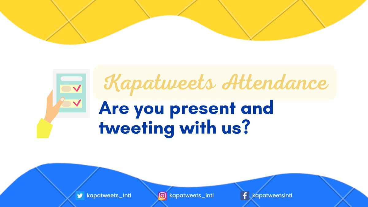 Kapatweets_Intl's tweet photo. Kapatweets, give us a shoutout if you're present and tweeting with us! 😊

Happy MCGI Cares episode po!

#MCGIZealousInGoodWorks
#MCGICares https://t.co/rK9UfnFnqA