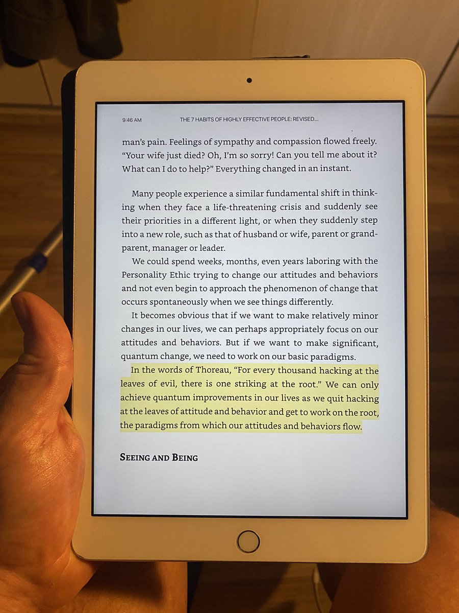 Improvementorg's tweet photo. This is one of the best reads… still today!!!! Stay tuned for insights!!!
#habits #motivation #improvement https://t.co/aFrTUxlkk0