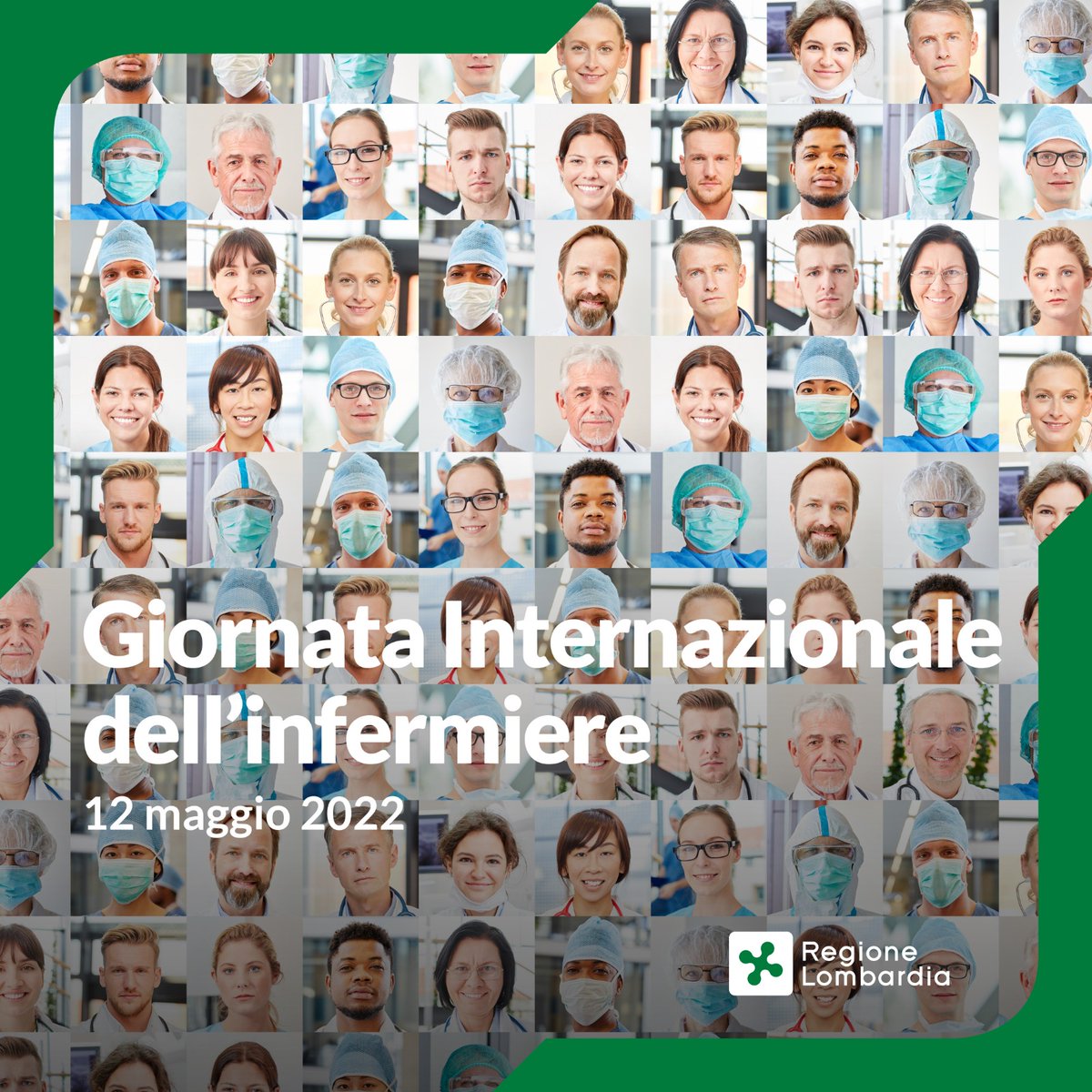 RegLombardia's tweet photo. 🟢Oggi, 12/05, è la Giornata internazionale dell’infermiere. Dopo 2 anni in cui gli infermieri sono stati fondamentali #RegioneLombardia non vuole “spegnere i riflettori” sul loro lavoro. 
Palazzo Lombardia e Palazzo Pirelli saranno illuminati di verde. 
➡️https://t.co/mQXDEiQJxk https://t.co/tPL4EFmqil