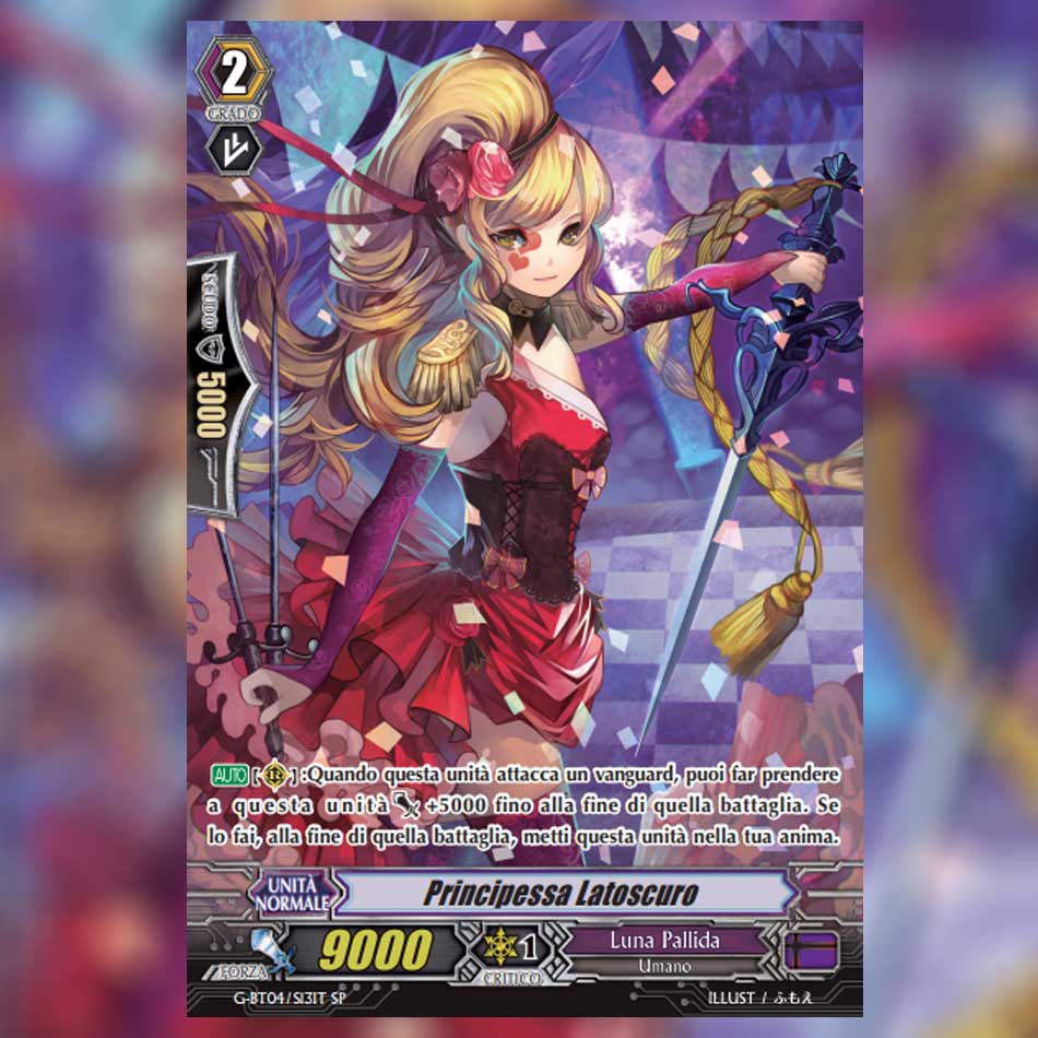 cfvanguardit's tweet photo. "Principessa Latoscuro" è la carta spoiler di oggi!
#cfvanguard #spoiler #GBT04 #LunaPallida https://t.co/pc3EUb6IME