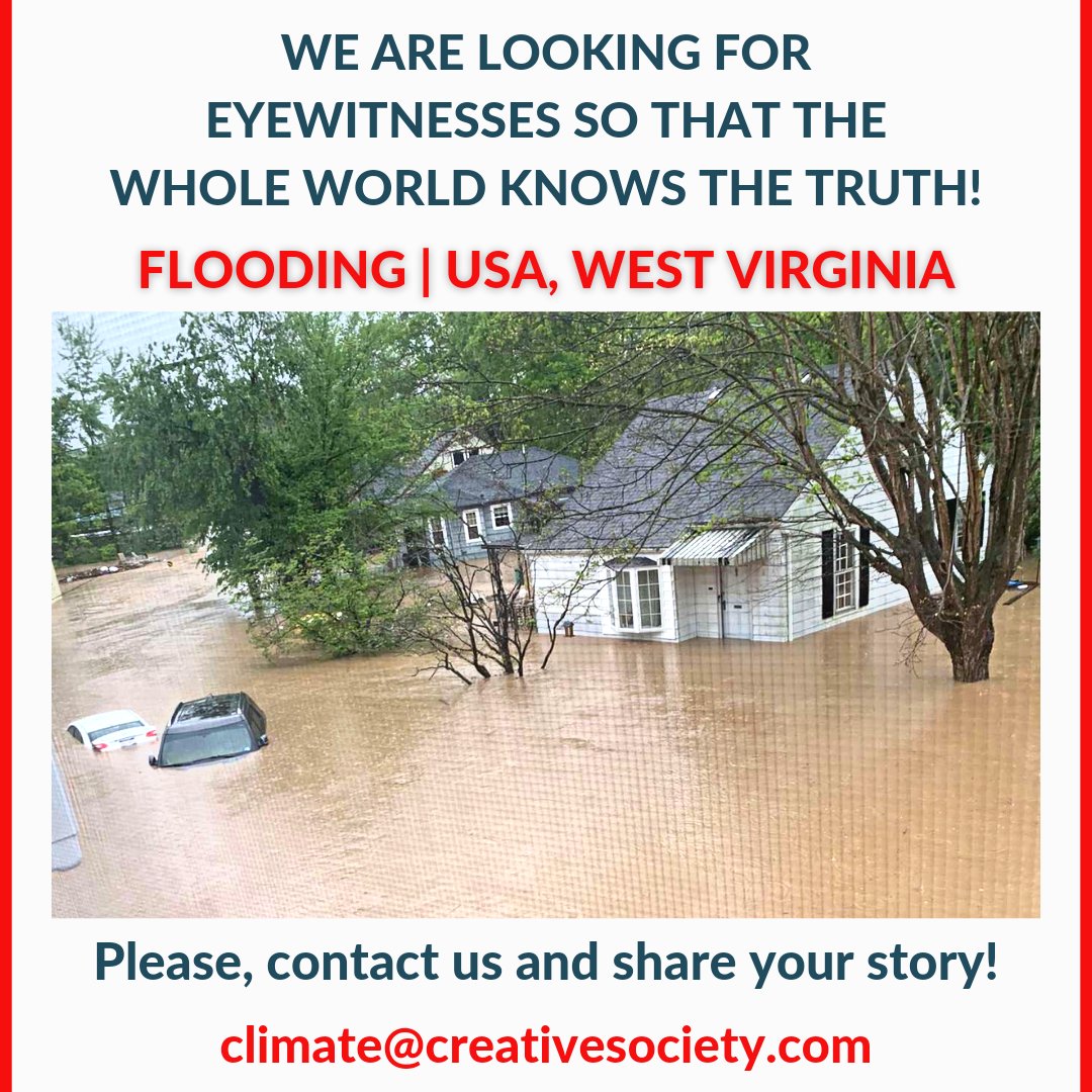 climat_change's tweet photo. #WestVirginia, #USA declared a state of emergency in several counties due to rain and #flooding since May 6. #Huntington, #Cabell County and #Spencer, #Roane County were the hardest hit. #climate #ClimateAction #disaster #flood #news #ClimateCrisis #GlobalCrisis https://t.co/rSEljPaRjL